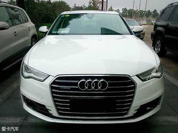奧迪新款A6L實車諜照