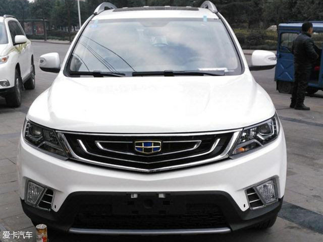 吉利新款GX7諜照 上半年上市