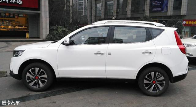 吉利新款GX7諜照 上半年上市