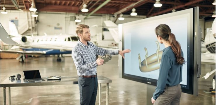 55&84英寸!微軟發售巨型平板Surface Hub